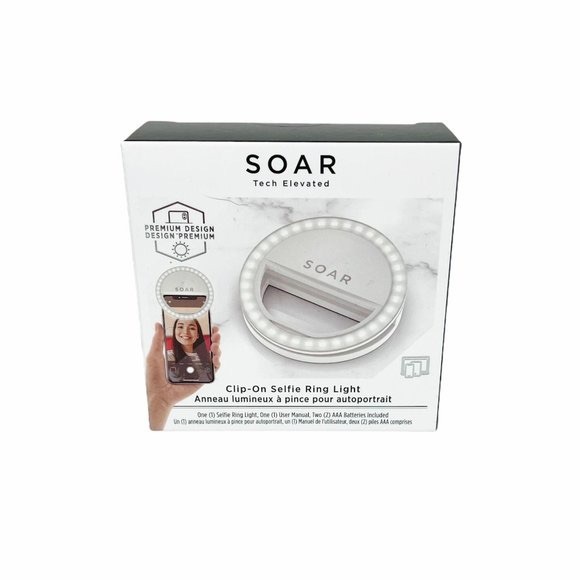 Soar Clip-On Selfie Ring Light - Picture 4 of 4